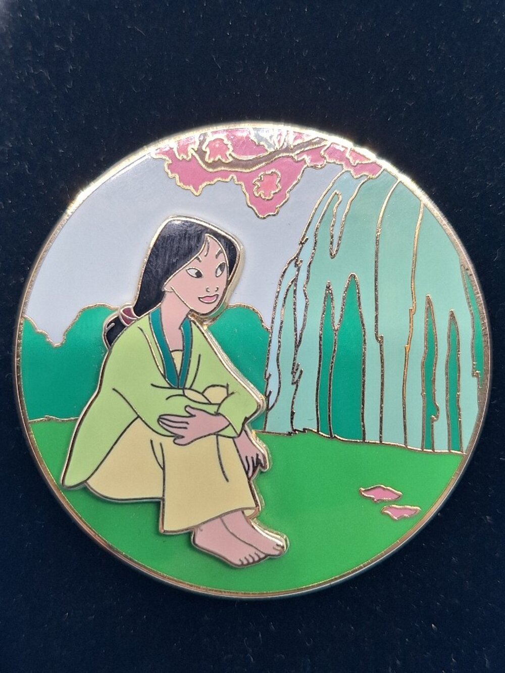 Disney Soda Fountain Trading Pin Beloved Tales Collection Mulan LE 300 72324